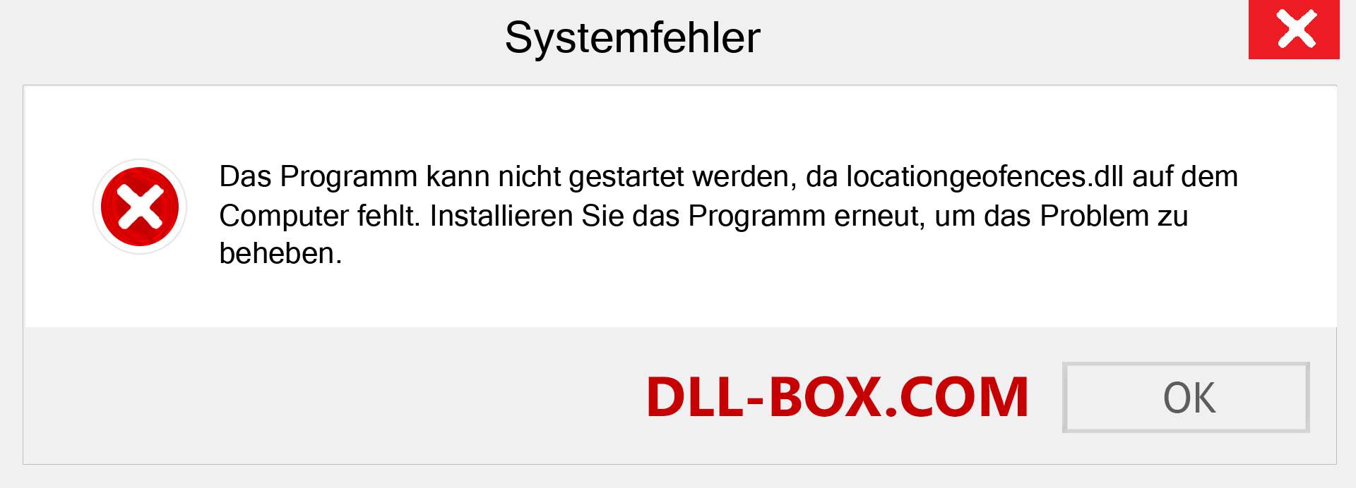 locationgeofences.dll-Datei fehlt?. Download für Windows 7, 8, 10 - Fix locationgeofences dll Missing Error unter Windows, Fotos, Bildern